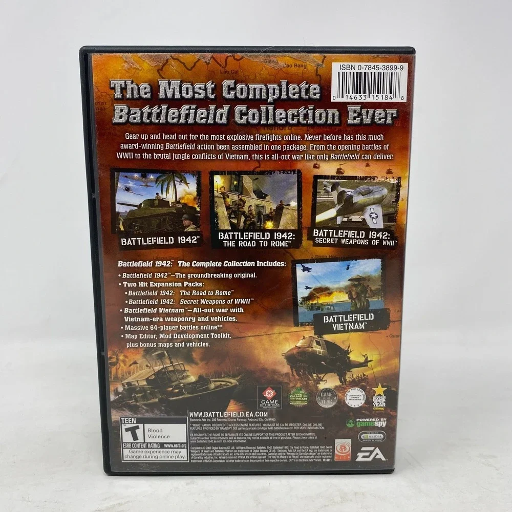Battlefield 1942 The Complete Collection (PC, 8-Disc EA‎ Release, 2004–2007)